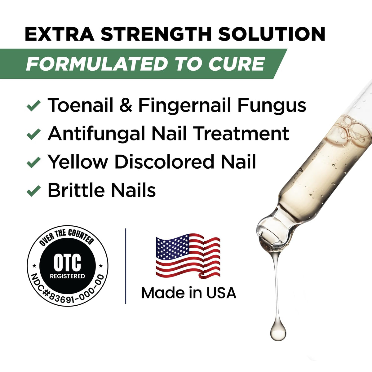 Toenail Fungus Treatment Extra Strength for Ingrown and Discolored Nails