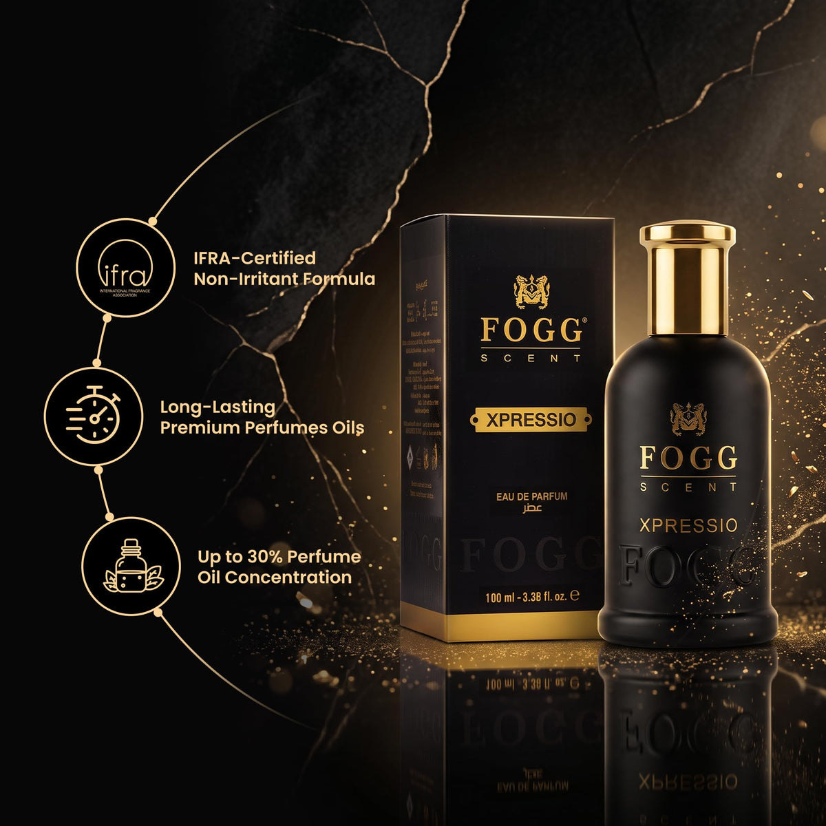 Fogg XPRESSIO Eau De Parfum 100ML