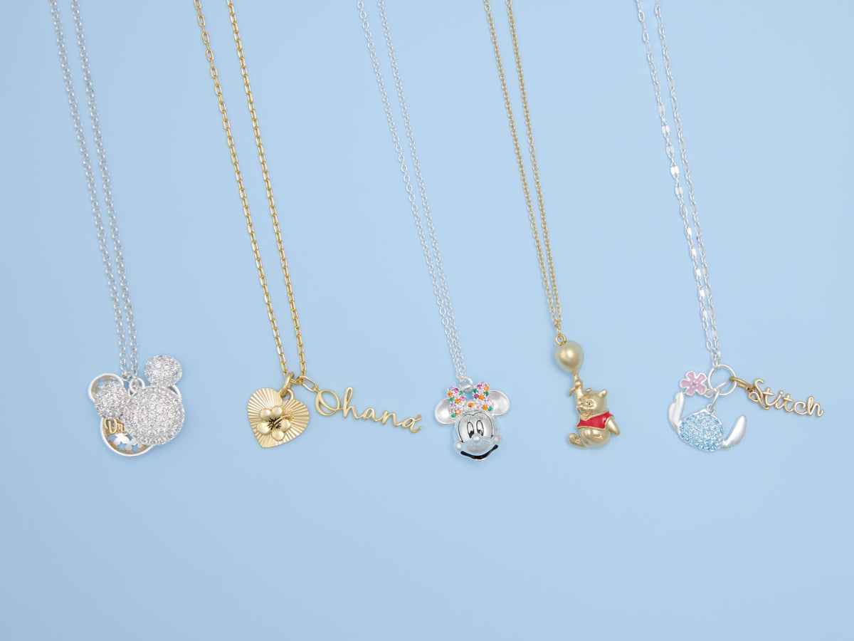 Disney Winnie the Pooh Balloon Necklace, 14K Gold- 16 Length + Extender
