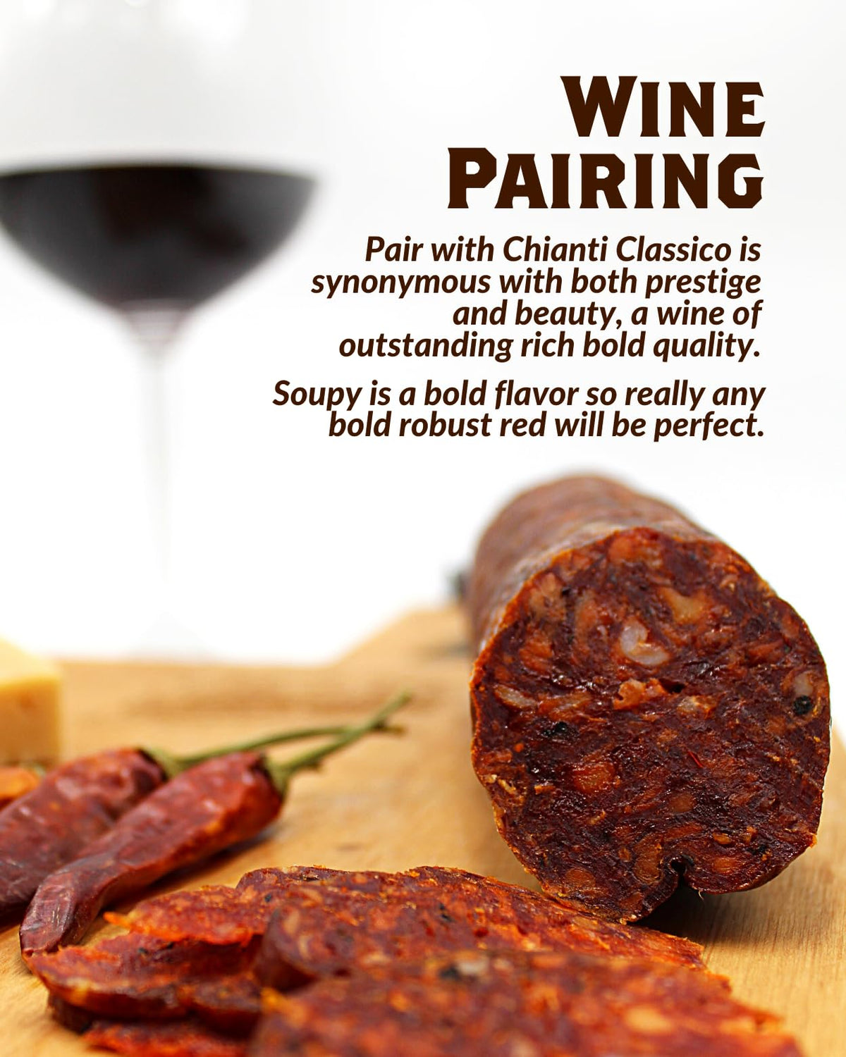 Fortuna's Sweet Soupy Salami - 2 x10 oz Sticks, Made in USA with All-Natural Pork, Nitrate-Free, Gluten-Free, & Dry-Cured - Perfect Snack for Any