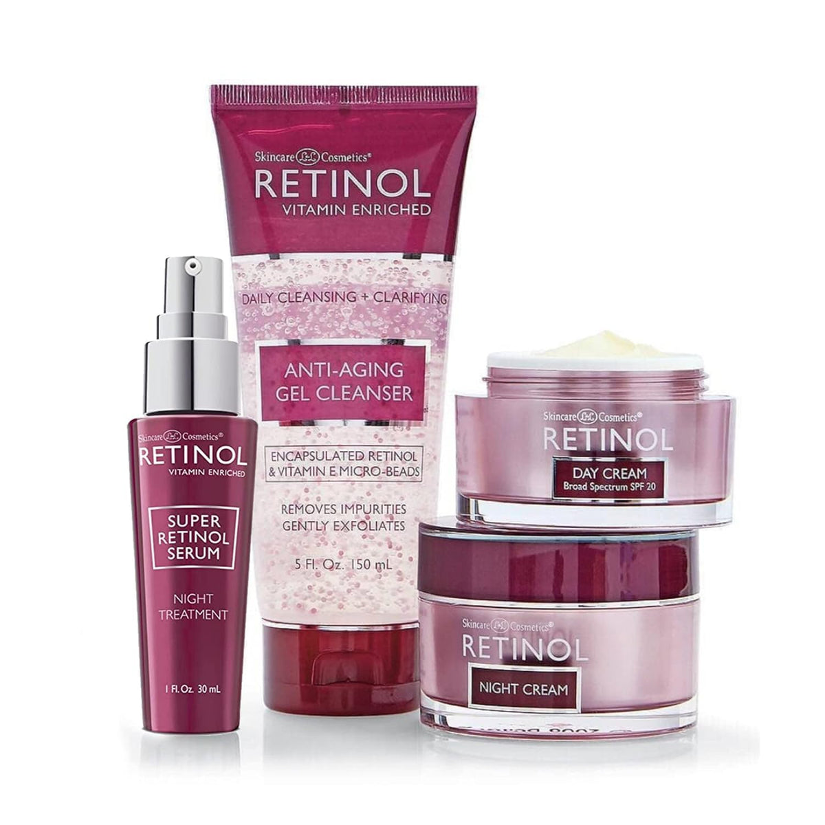 LIVAURA Retinol Makeup Remover Wipes for Women - Facial Cleansing Wipes