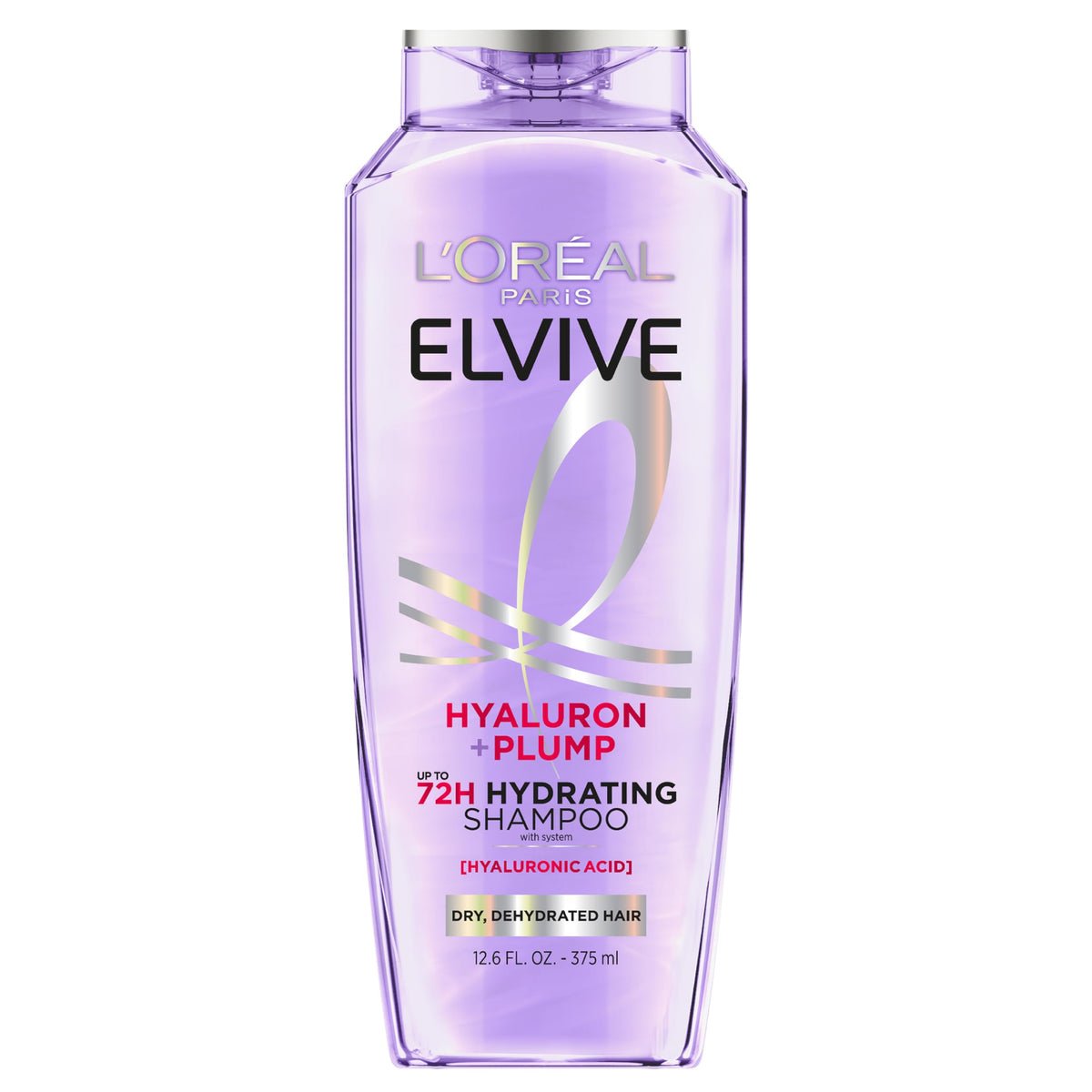L'Oreal Paris Elvive Hyaluron Plump Shampoo, 12.6 Fl Oz