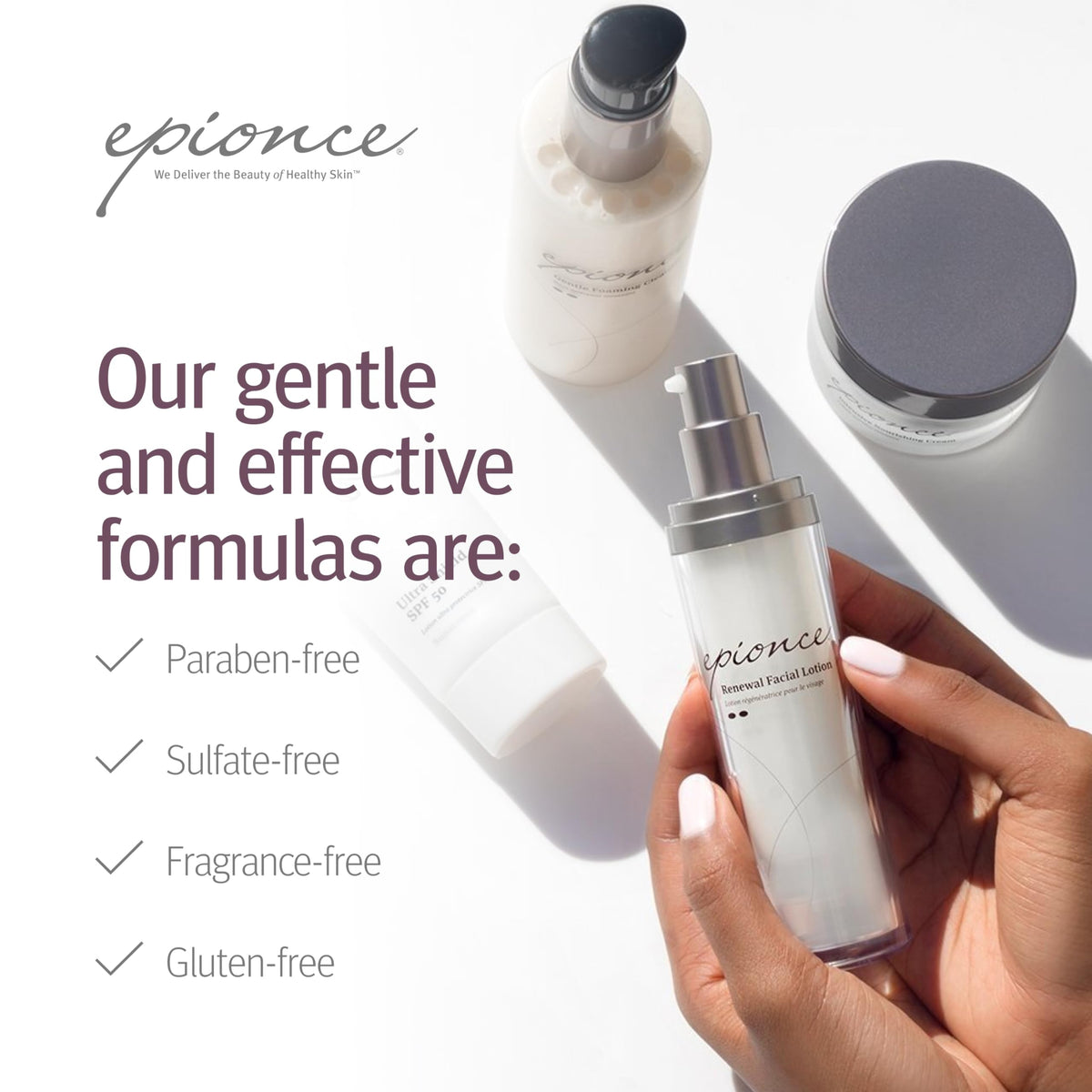 Epionce Gentle Foaming Cleanser Face Wash Makeup Remover Hydrating Cleanser