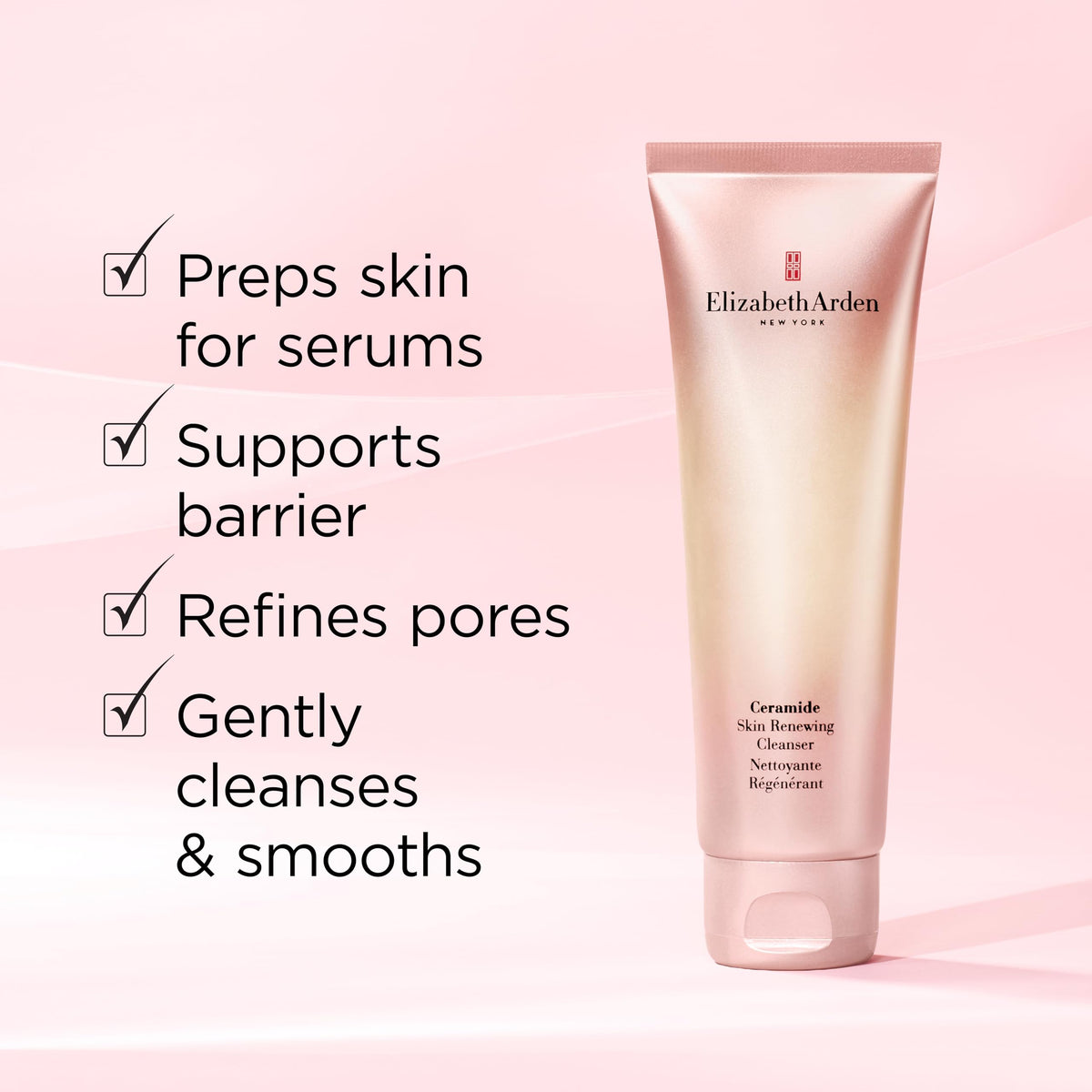 Elizabeth Arden Ceramide Skin Renewing Facial Cleanser, 4.2 oz
