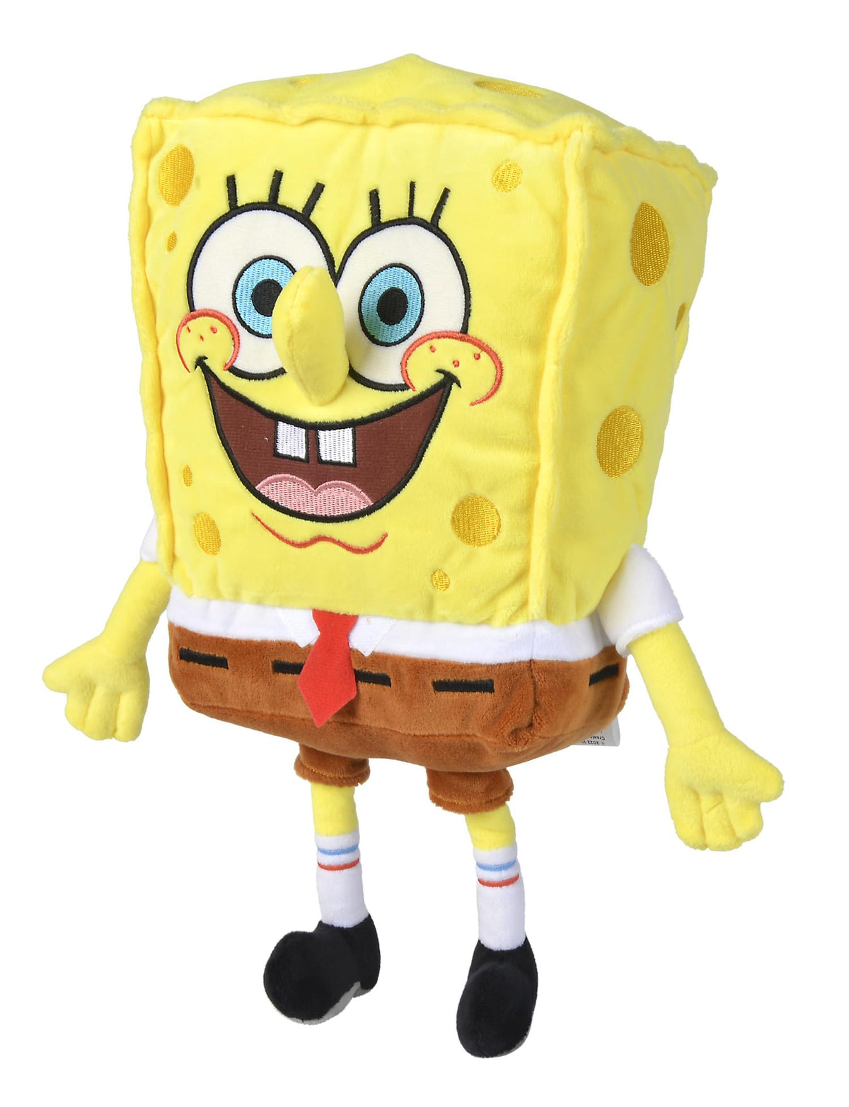 Simba Toys Spongebob Squarepants Plush – Ultra Soft & Cuddly - Kids Toy, Gift for Children, Ages 3+, Yellow, 14 inches (Huggable Collectible)