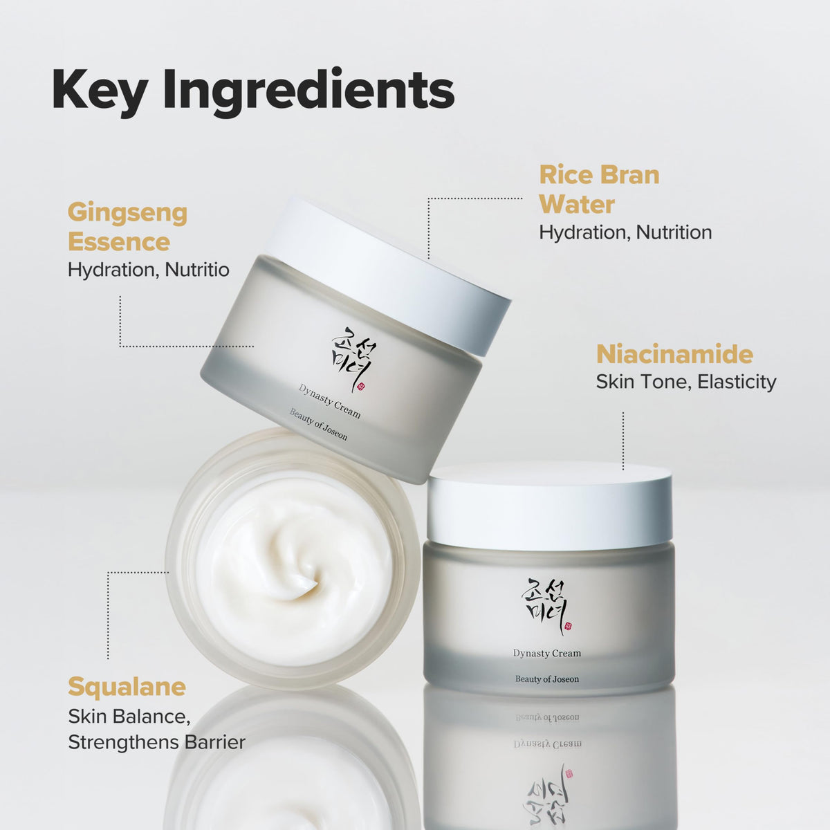 Beauty of Joseon Dynasty Cream Hydrating Moisturizer for Dry Skin
