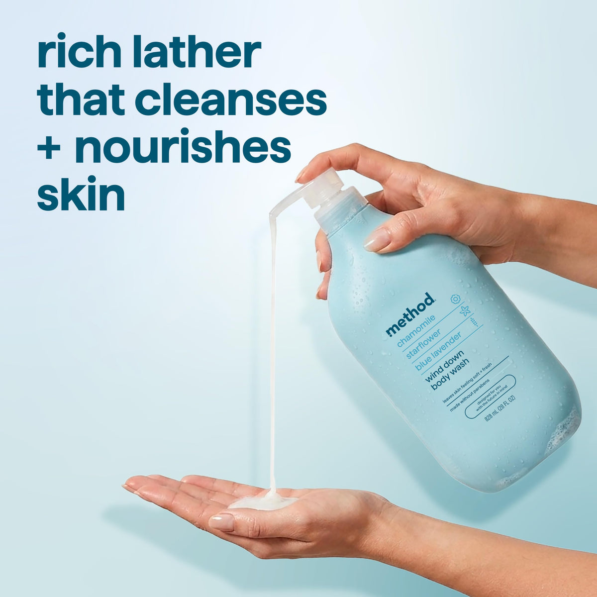 method Body Wash, Wind Down, 28 fl oz
