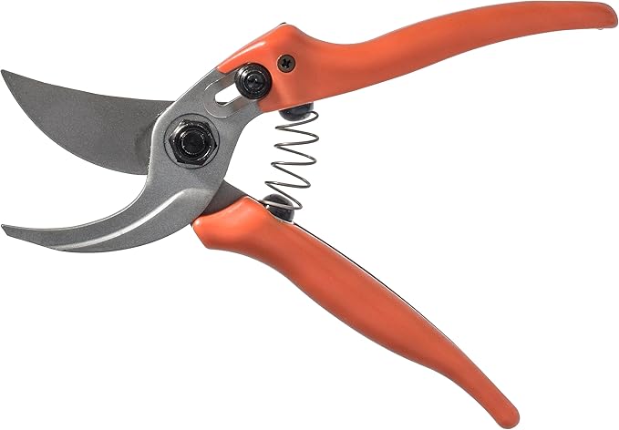 Original LÖWE Bypass Pruner Garden Tools 14.104 | Use as Pruners, Hedge Trimmer, Garden Shears, Pruning Shears for Gardening | For cutting roses, twigs, branches, and cut flowers | Made in Germany