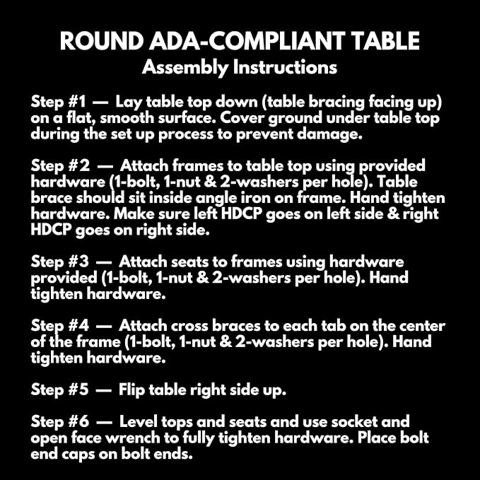Coated Outdoor Furniture Heavy-Duty Portable ADA-Compliant Outdoor Picnic Table with Umbrella Hole, Expanded Metal Patio Dining Furniture Made in America (46" Round Top, Dark Green)