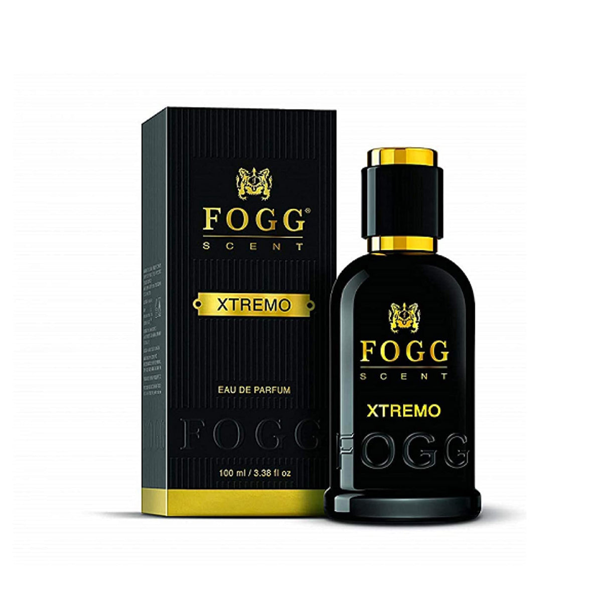 Fogg Scent Xtremo Eau de Parfum for Men | Fresh Spicy Perfume | Adventure Fragrance with Citrus, Leather & Musk | Long Lasting | 3.38 oz (100 ml)