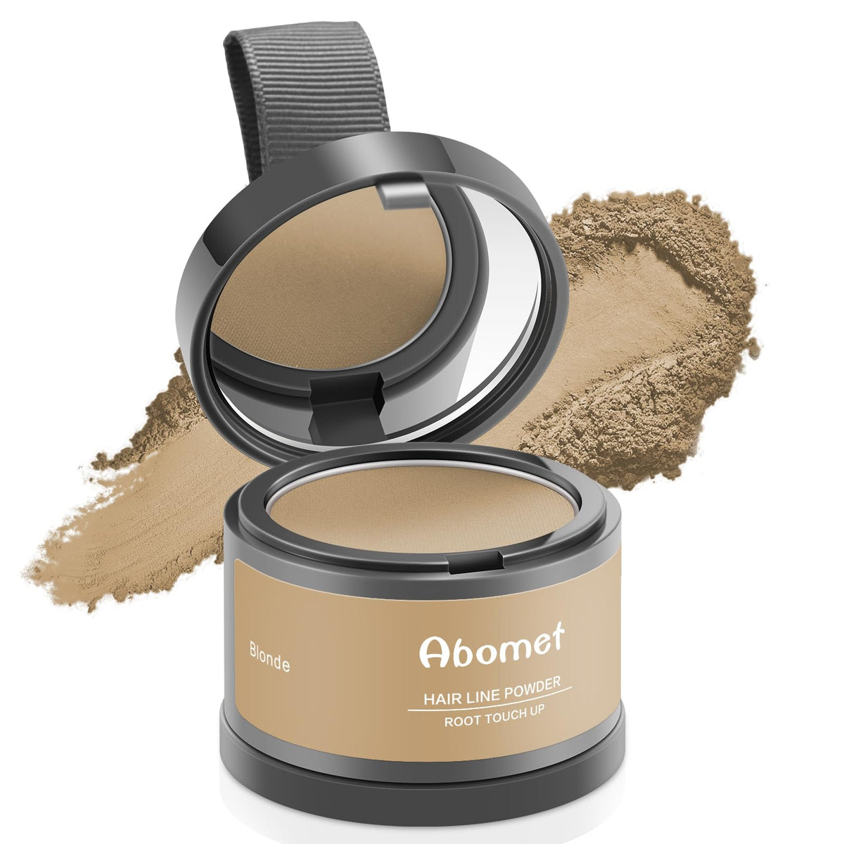 Root Touch Up Instantly Gray Hair Coverage Hairline Powder, Conceal Hair Loss And Thinning For Women And Men, Hair Fibers (Blond
