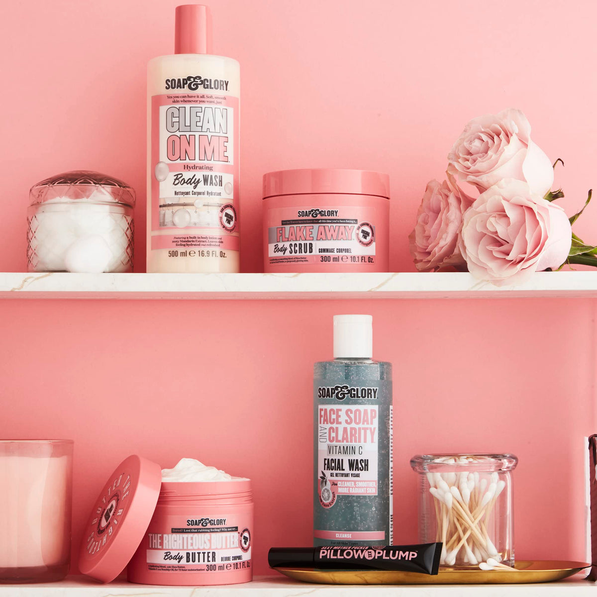 Soap & Glory Face Soap & Clarity, 3-in-1 Cleansing Gel, 11.8 oz