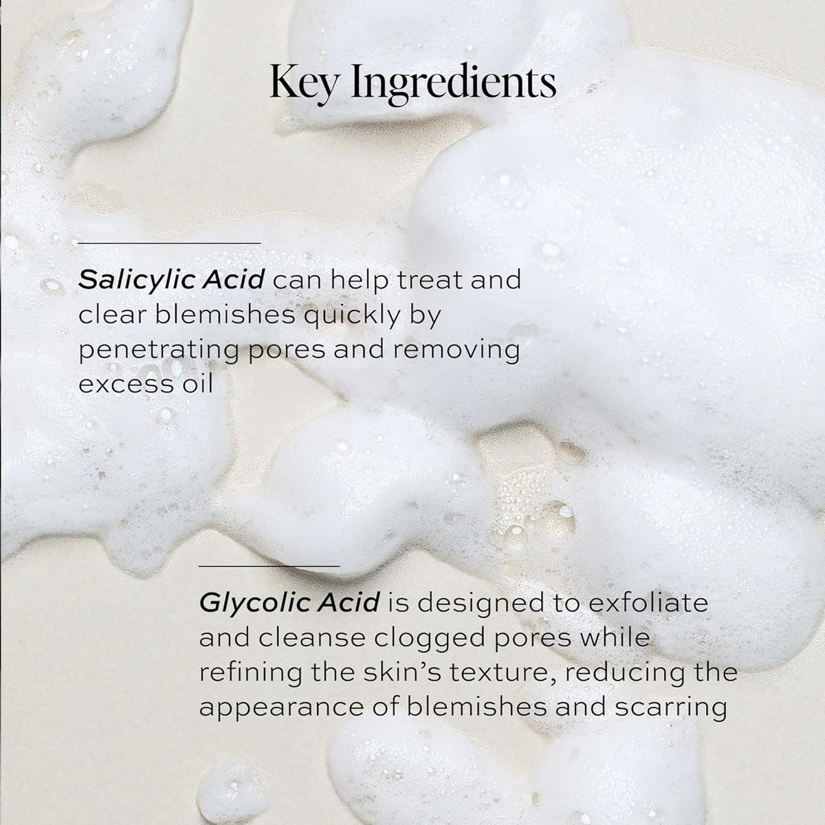 DIME Beauty Creamy Foam Cleanser - Gentle Face Wash, 4 oz