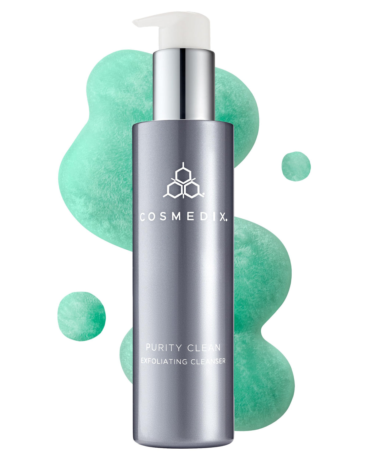 COSMEDIX Purity Clean Exfoliating Facial Cleanser - AM & PM Facial Skincare