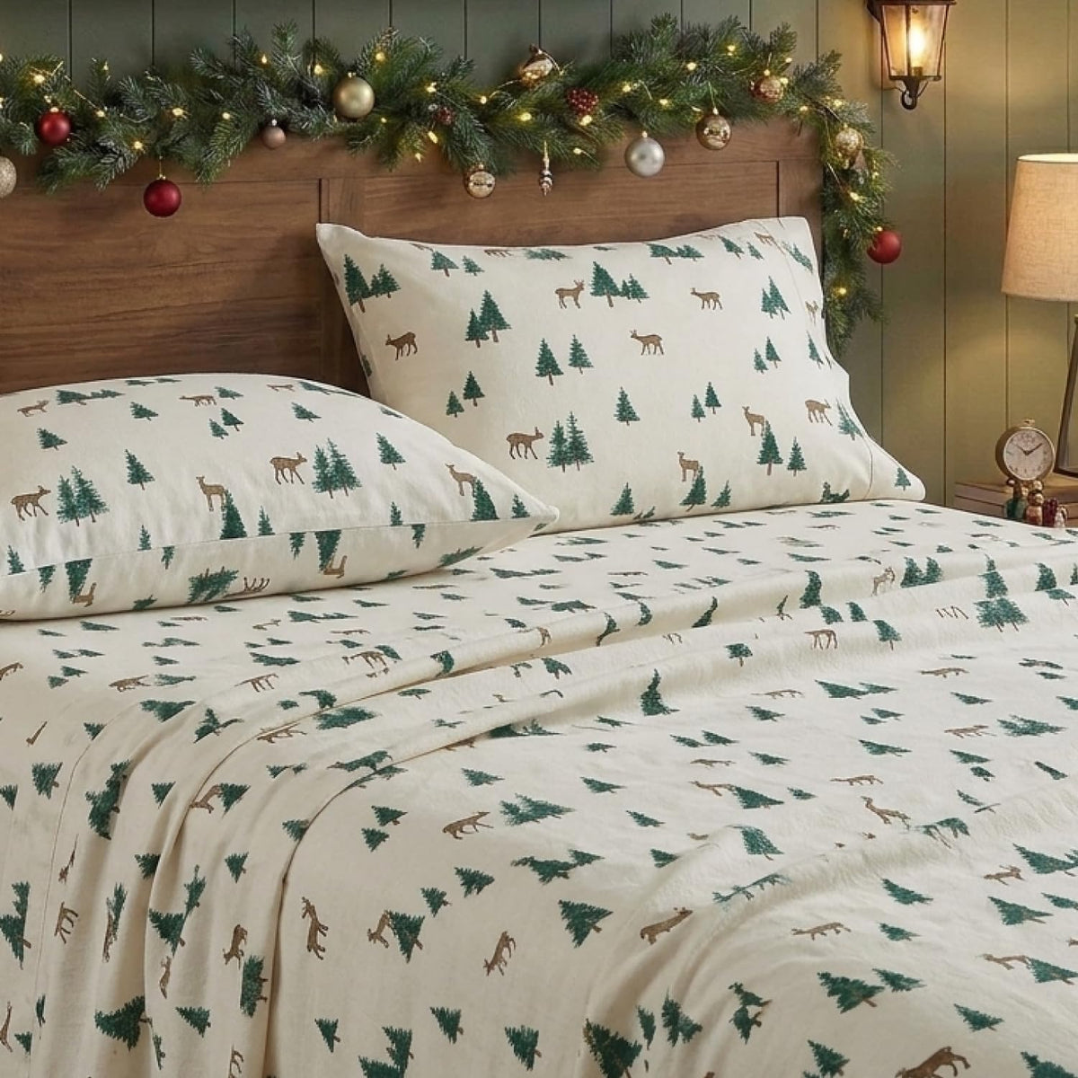 Eddie Bauer - King Sheet Set with Fitted Sheet & Pillowcases