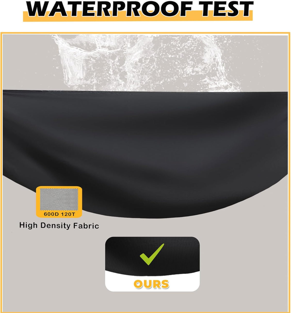 Pellet Grill Cover for ASMOKE AS350 Portable Smoker, Heavy-Duty 600D Pellet Smoker Cover for ASMOKE Portable Pellet Grill