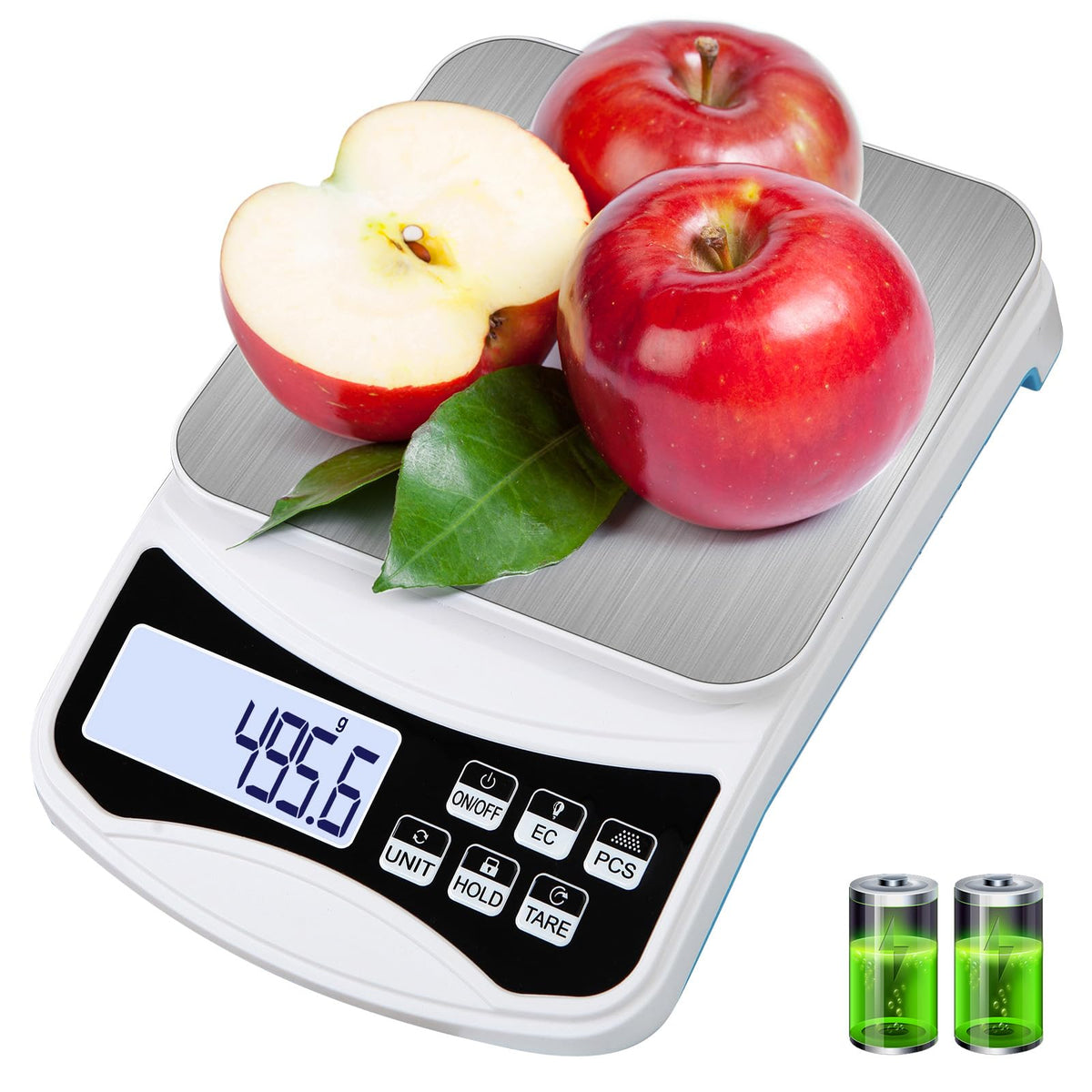Digital Lab Scale 5000g x 0.1g LCD Display Analytical Balance Jewelry Scale