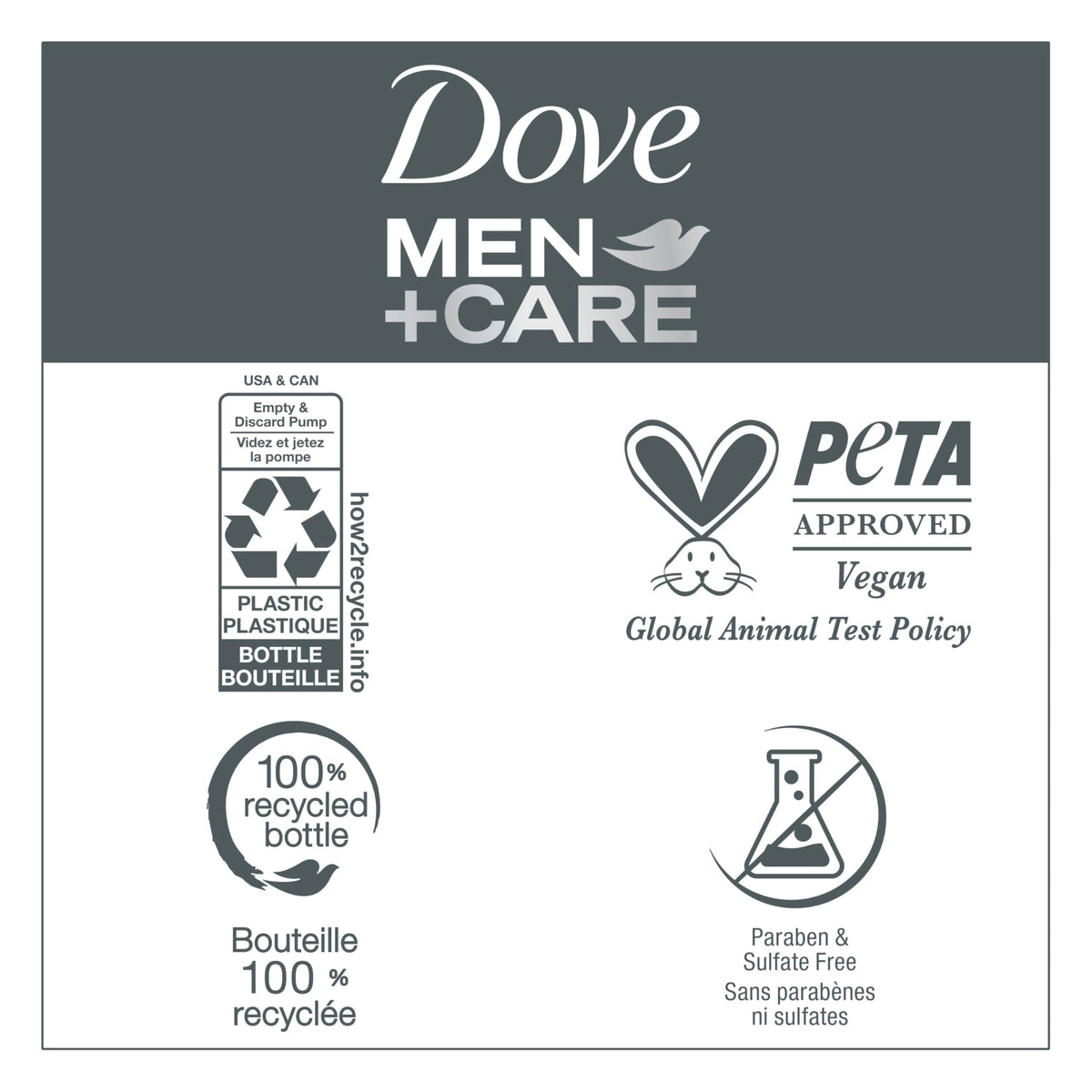 Dove Men+Care Thick & Full 2-in-1 Shampoo & Conditioner + Sandalwood 17.5oz