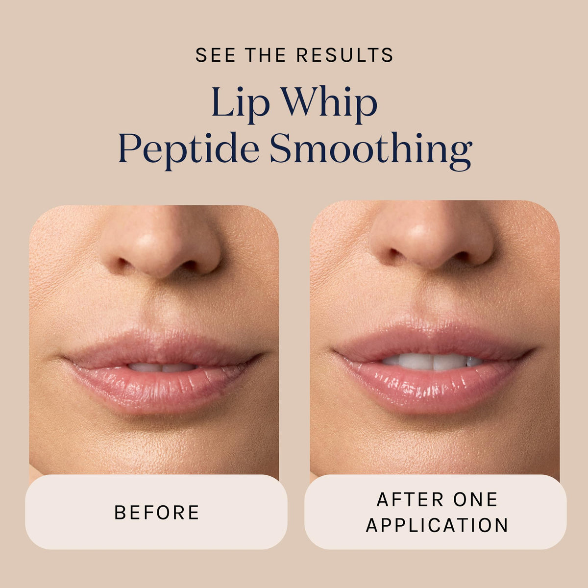 Kari Gran Peptide Smoothing Lip Whip | Lip Balm | Barely There Vanilla