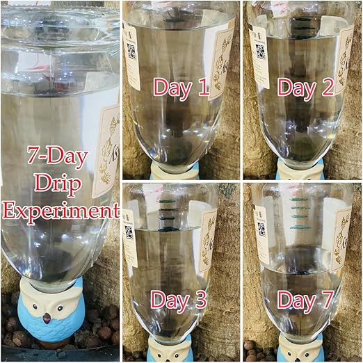 4 Pack Plant Watering Devices, Elephant Shape Terracotta Watering Spikes, Vacation Self Watering Planter Insert, Automatic Plant Waterer for Indoor Outdoor Plants