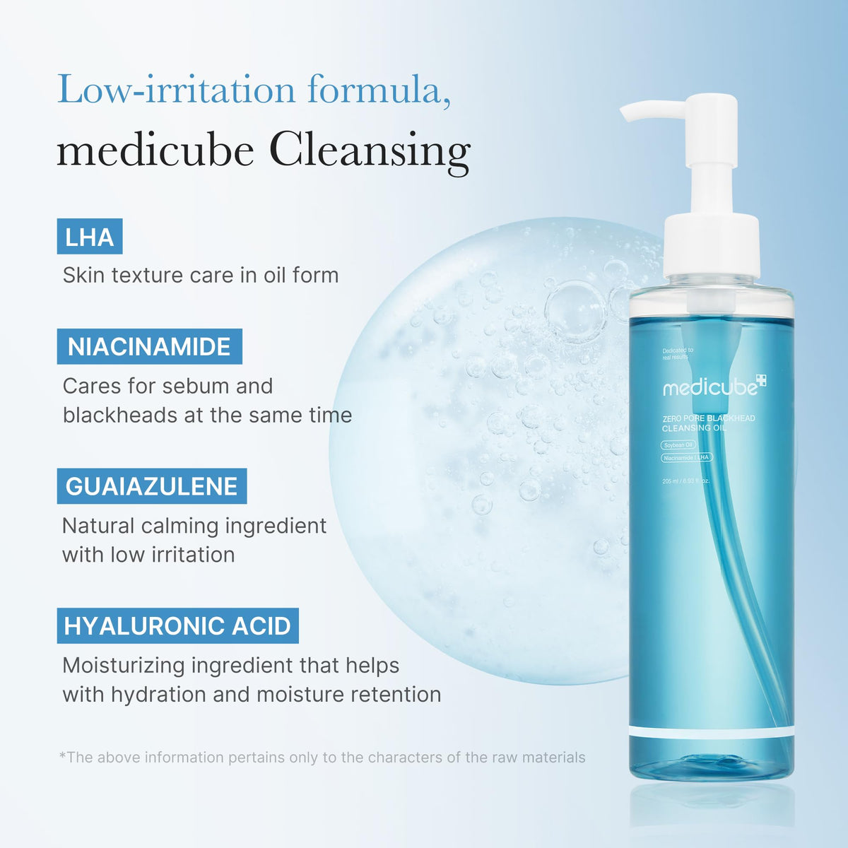 medicube Cleansing Oil Zero Pore Blackhead
