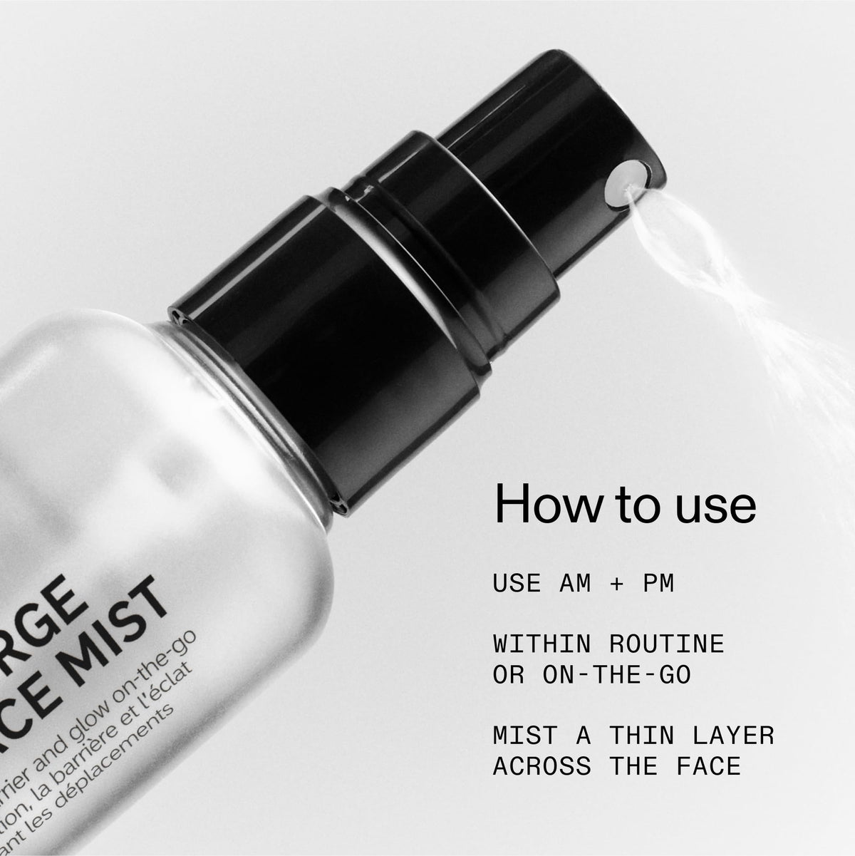 The INKEY List Hydro-Surge Dewy Face Mist 2.6 fl oz, Hydration Boosting Spray, Fragrance-Free & Alcohol-Free, Gentle Formula for Sensitive Skin, On-The-Go Application, Vegan Friendly