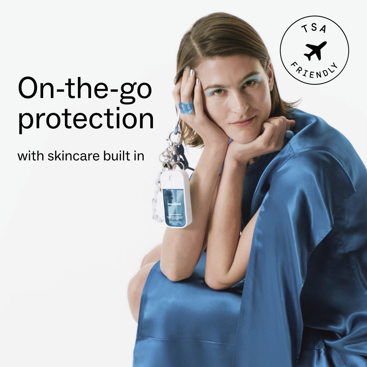 Touchland Juicy Trio Hydrating Hand Sanitizer Spray Set Travel Size