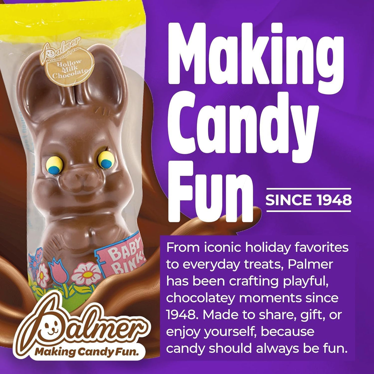 R.M. Palmer Double Crisp You're aMAZEing Card, Perfect for Valentine's Day, Edible Candy Game, Making Candy Fun Since 1948