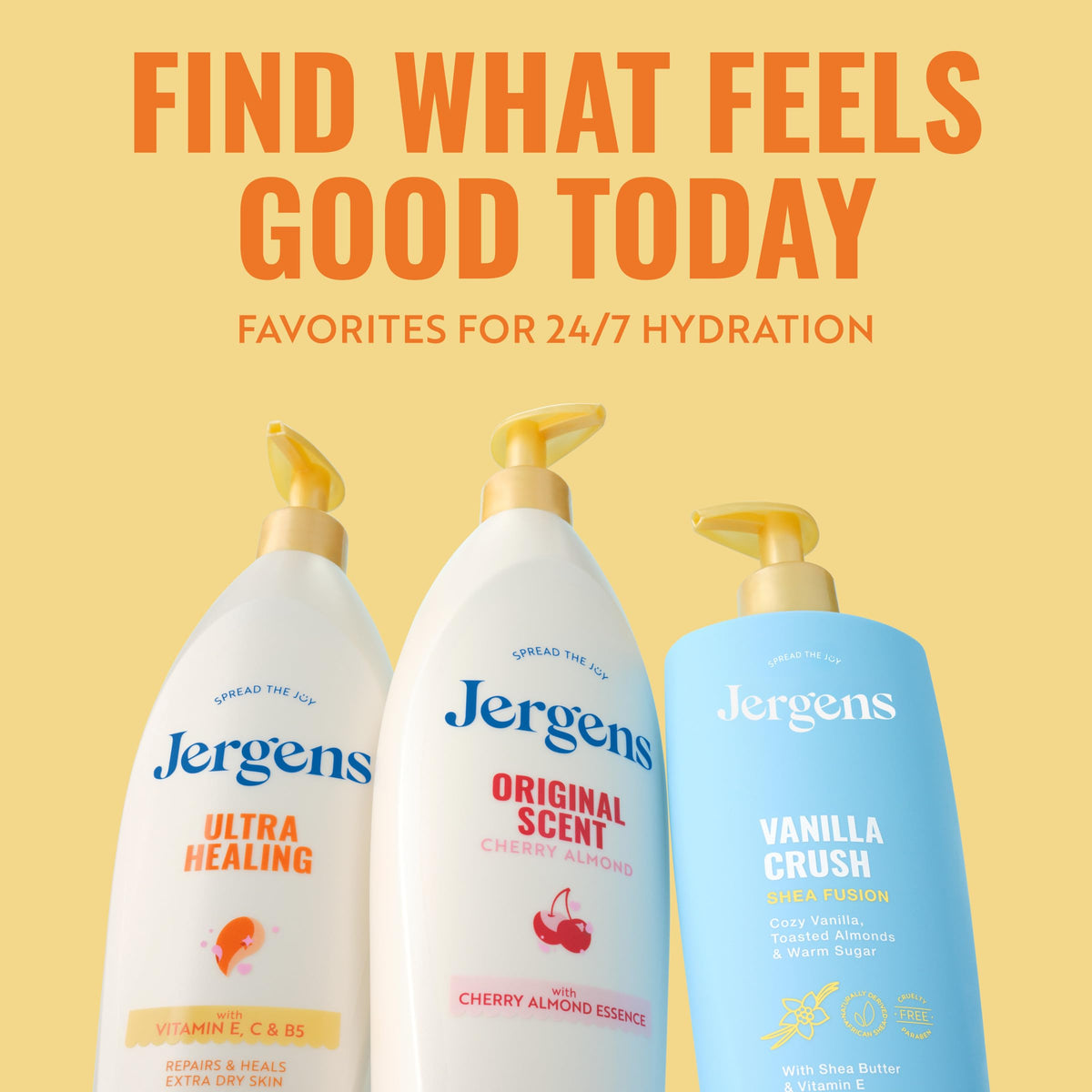 Jergens Ultra Healing Body Lotion, Moisturizer for Dry Skin, 32 fl oz