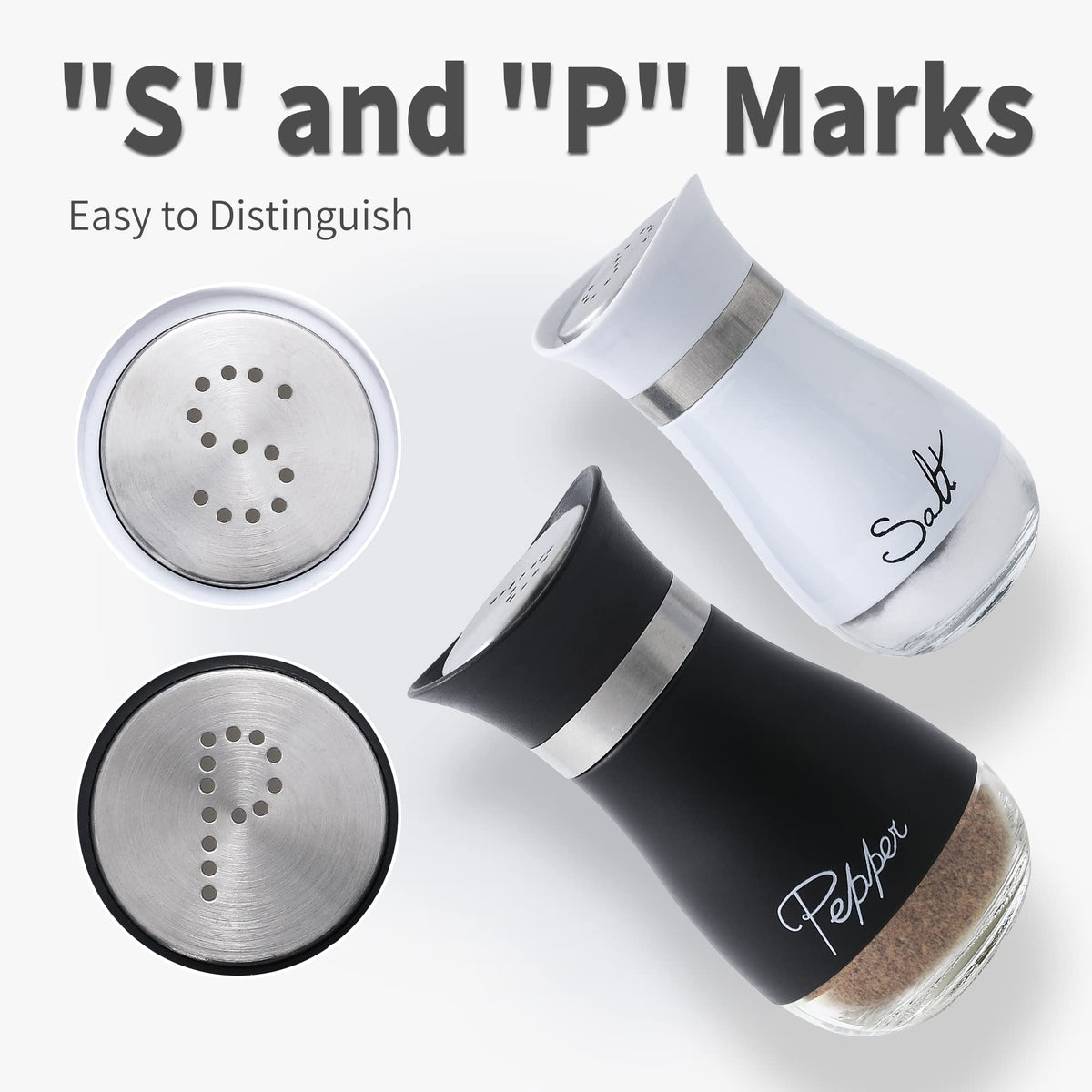 Lonffery Salt and Pepper Shakers Set