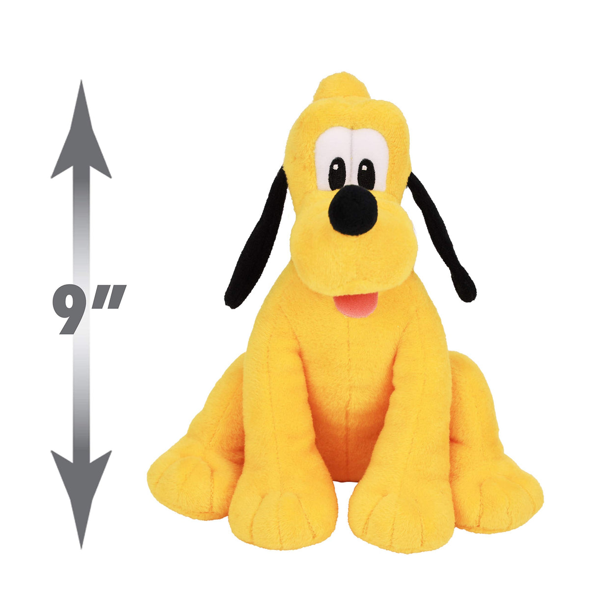 Disney Junior Mickey Mouse Bean Plush Pluto Stuffed Dog