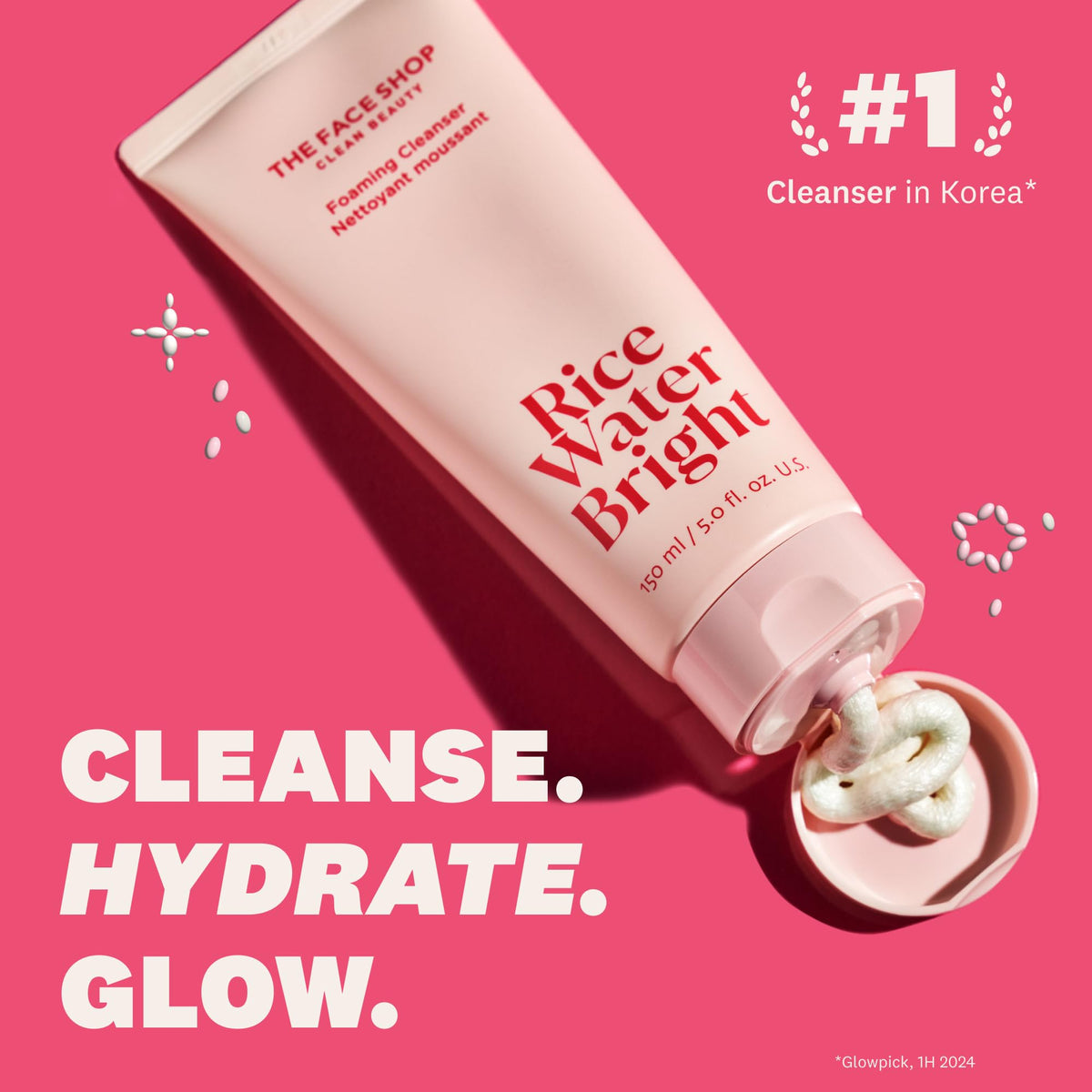 THE FACE SHOP Rice Water Bright Double Cleansing Duo Set