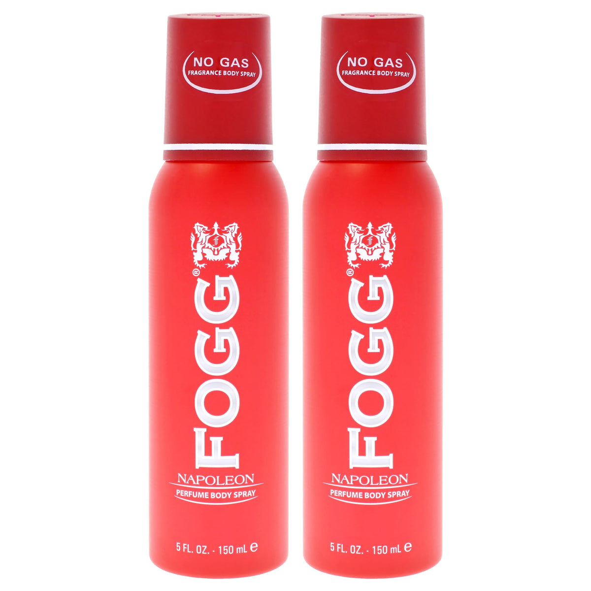Napoleon by Fogg - Perfume-Based Body Spray for Men - Spicy Woody Fragrance Body Spray - Opens with Notes of Bergamot, Aldehydes, and Rose - 2 pc