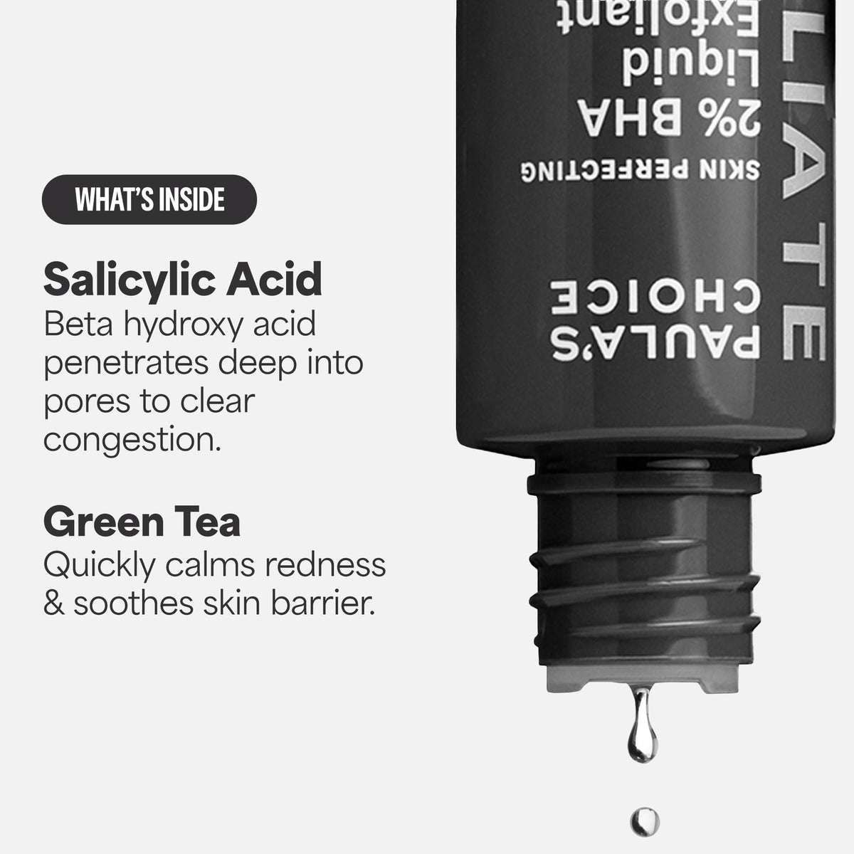 Paula's Choice SKIN PERFECTING 2% BHA Liquid Leave-On Exfoliant, 1 Fl Oz