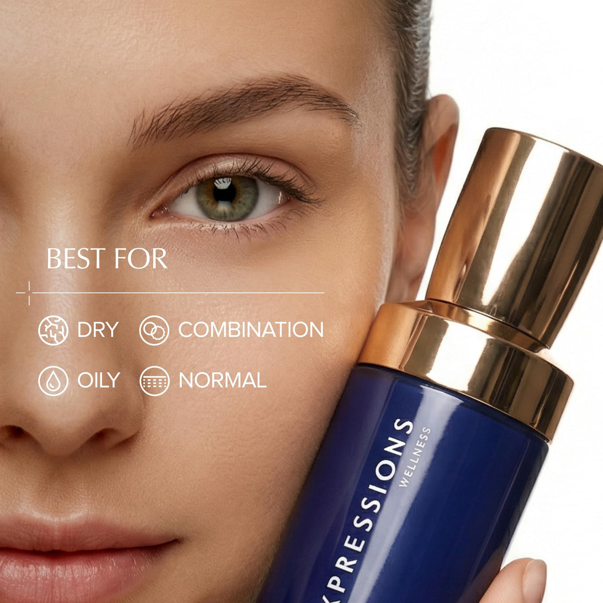 EXPRESSIONS Anti Aging Face Moisturizer, Lightweight, Non-Greasy 3.38 oz