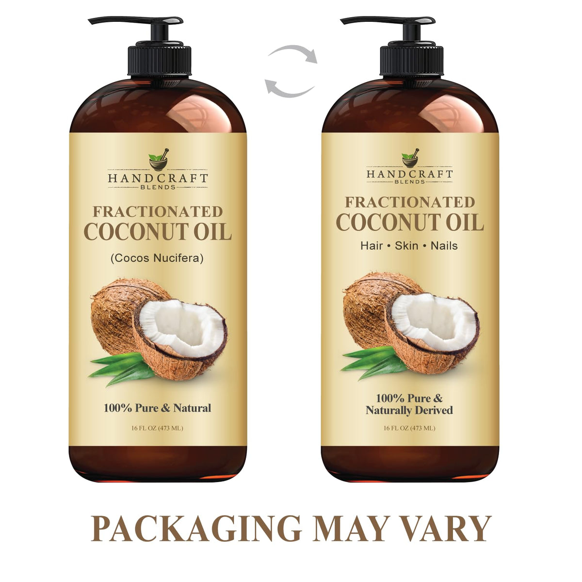Handcraft Blends Fractionated Coconut Oil - 16 Fl Oz