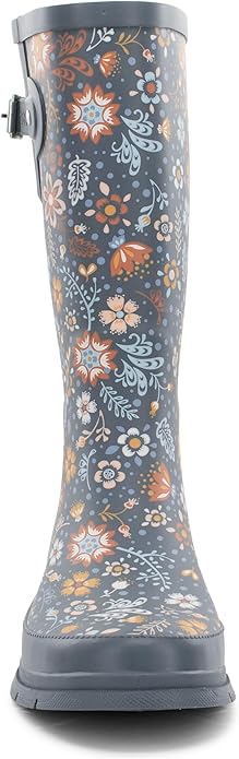 Western Chief Women's Tall Waterproof Rain Boot Outdoor Garden Shoes