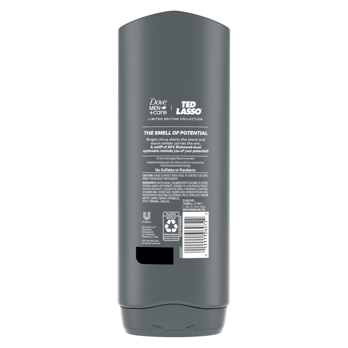 DOVE MEN The Smell of Potential Body Wash for Men 18 fl oz