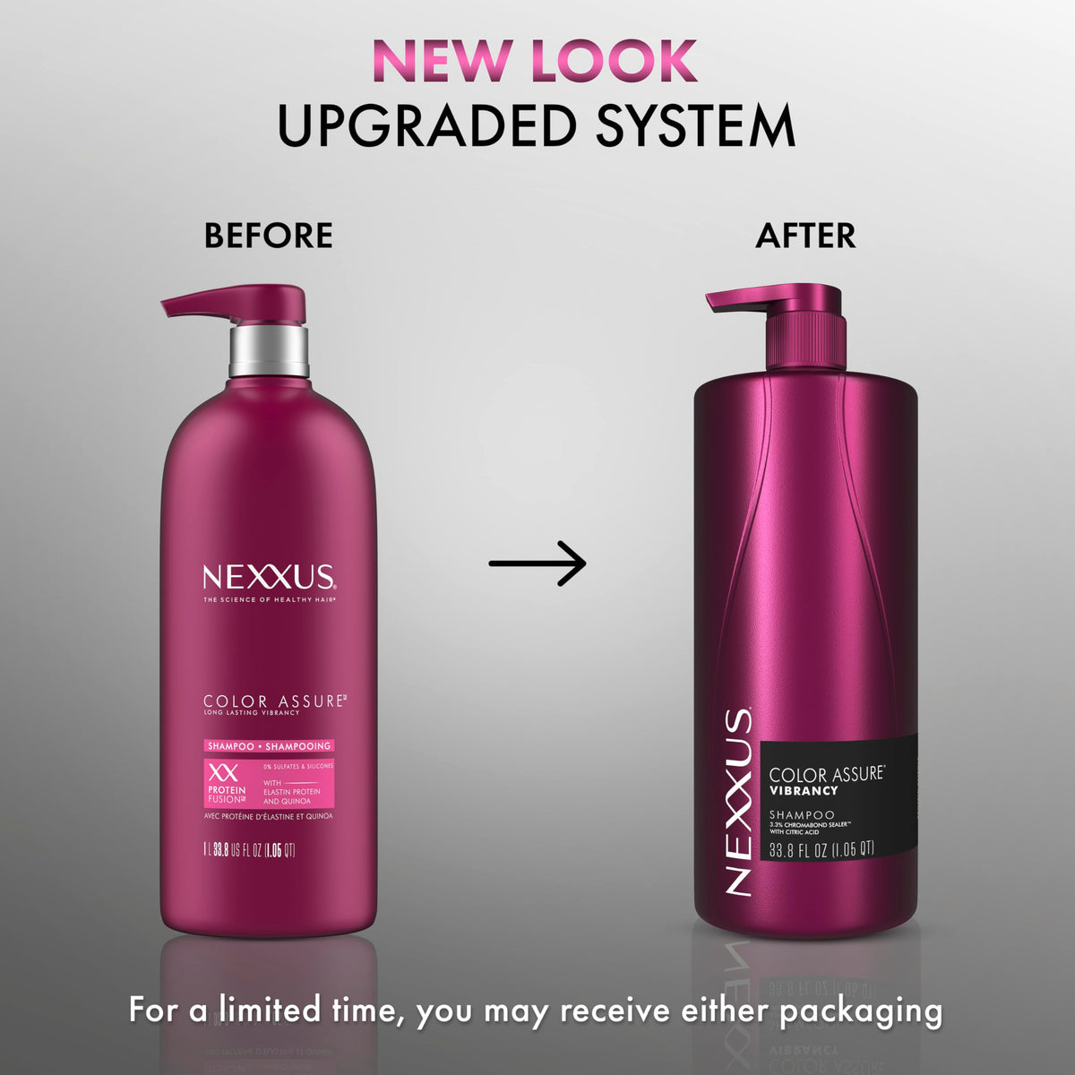 Nexxus Color Assure Vibrancy Shampoo for Color Treated Hair, 33.8 fl oz