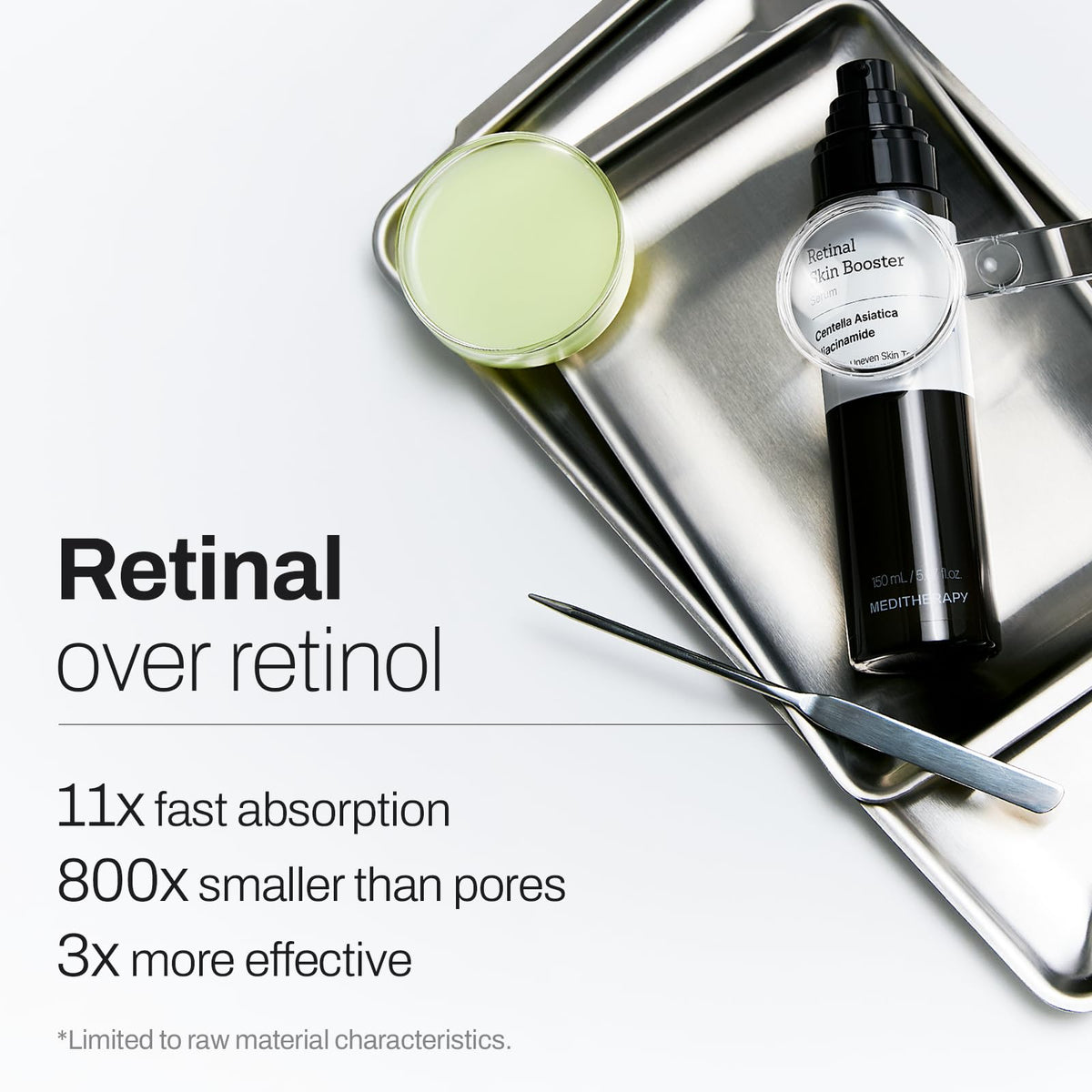 MEDITHERAPY Retinal Skin Booster Face&Body Serum for Uneven Skin 5.07 fl.oz