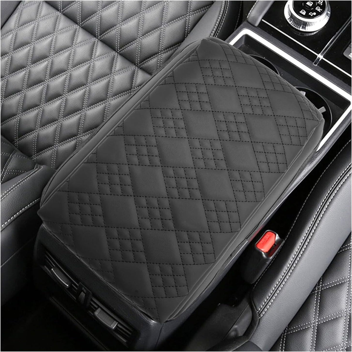 SXCY for 2025 Mitsubishi Outlander Sport Armrest Cover Pad for 2025 Mitsubishi Outlander Sport Accessories 2025 Outlander Sport Center Console Cover 2025 Outlander Sport Middle Console Cover Cushion
