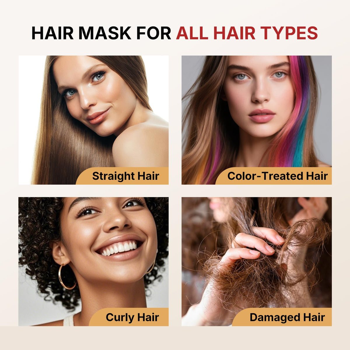 Karseell Collagen Hair Mask for Dry, Frizzy, Damaged Hair 16.90 oz
