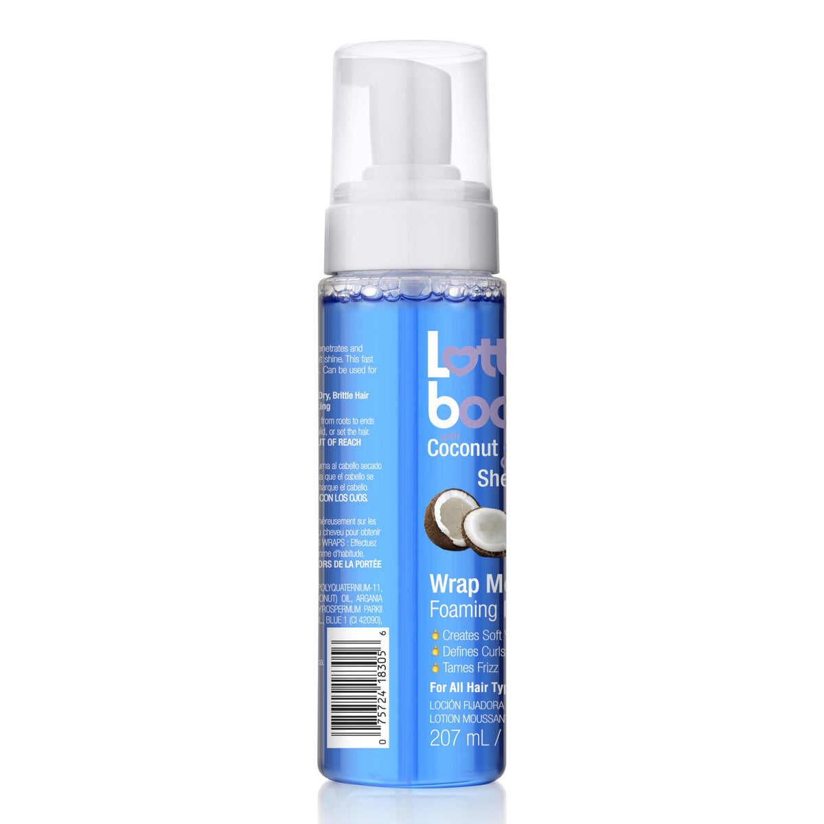 Lottabody Coconut & Shea Wrap Me Foaming Mousse, 7 oz