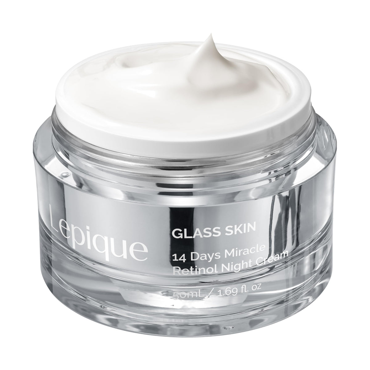 Lepique Retinol Night Cream - No.1 Korean Premium Repair Cream, 1.69 Fl Oz