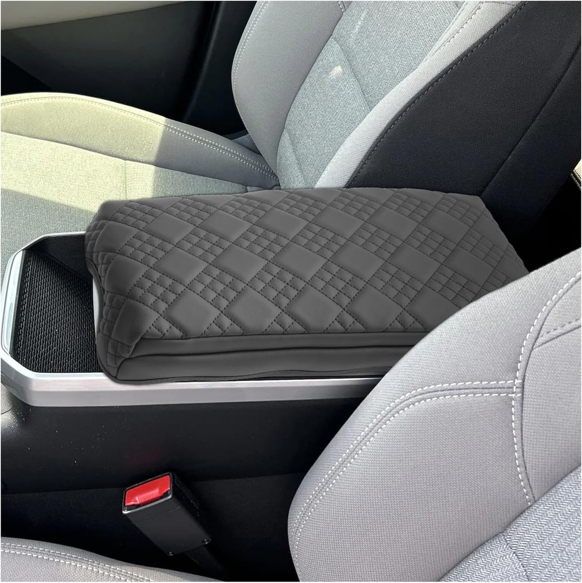 SXCY for 2025 2026 GMC Terrain Armrest Cover Pad for 2025 2026 GMC Terrain Accessories 2025 2026 Terrain Center Console Cover 2025 2026 Terrain Middle Console Cover Add Soft Cotton Cushion (Added-Pad)