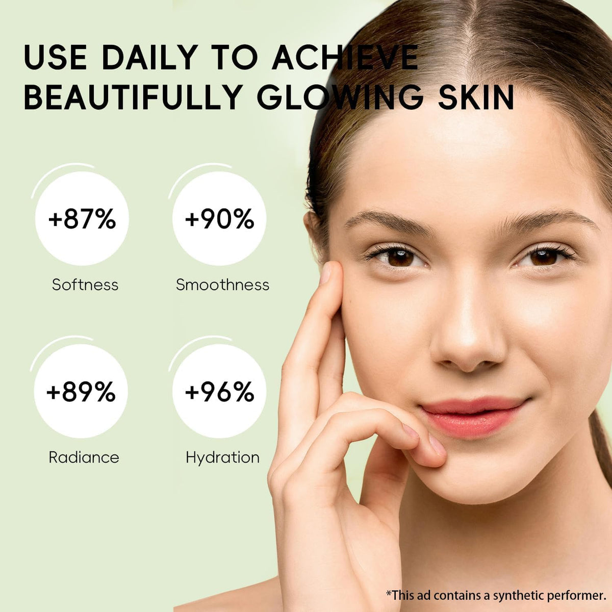 QUIYUM Fruit Skin Care Sets for Teen Girls, 6 Daily Routine Skincare Gift