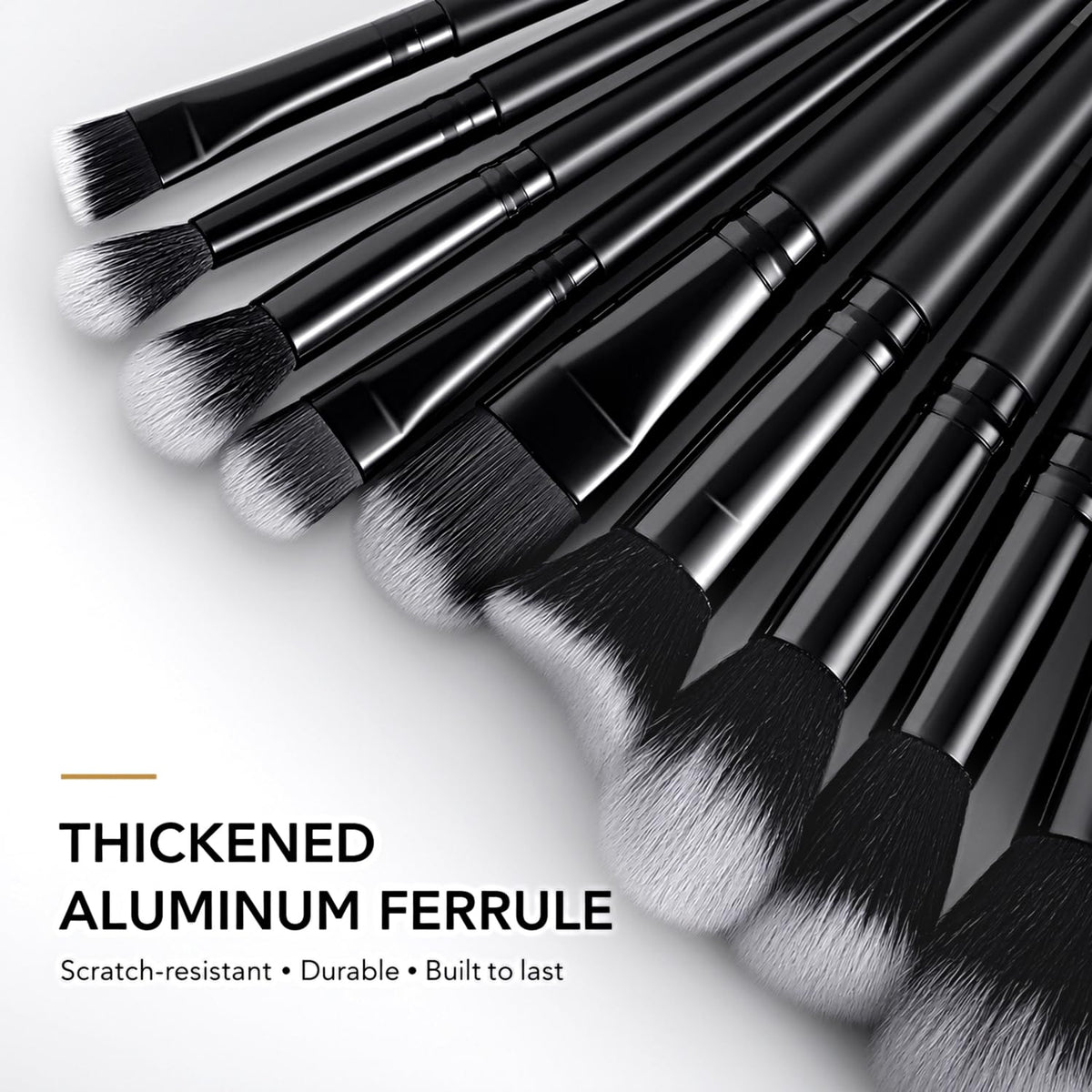 KUORYZAL Black Makeup Brushes Set Professional 70Pcs with Case Premium Synthetic for Foundation Concealer Blush Eyeshadow Powder Contour Makeup Brush Kit Face Eye Make up Brushes & Tools