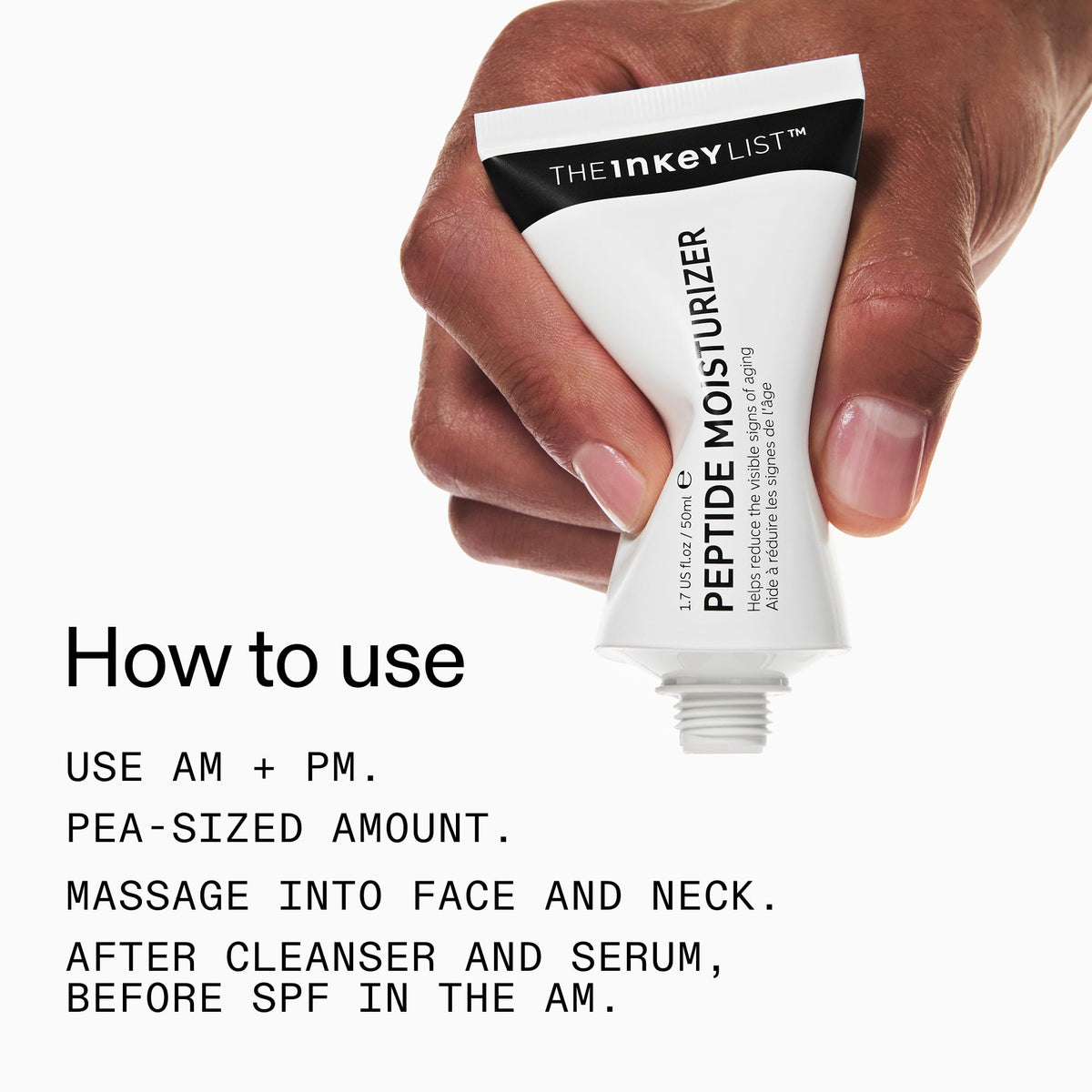 The INKEY List Peptide Moisturizer 1.69 fl oz