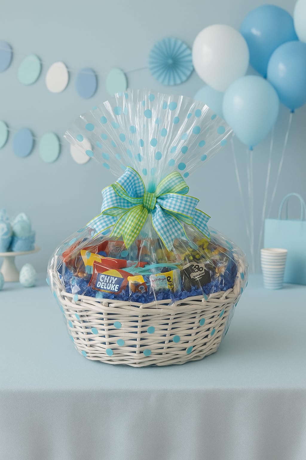 Handcrafted Gift Basket with Chocolates, Cookies, Snacks & Candy. Perfect for Birthdays, Sympathy, Holidays, Clients & Thank You Gifts (Executive
