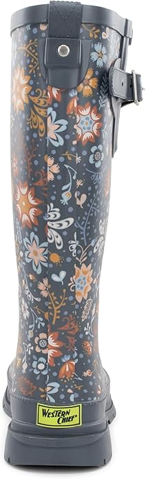 Western Chief Women's Tall Waterproof Rain Boot Outdoor Garden Shoes